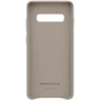 Чехол для телефонов Samsung Leather Cover Grey (EF-VG975LJEGRU) for Samsung G975 Galaxy S10+