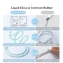 Кабель Baseus USB Cable to Lightning Silica Gel 2.4A 1.2m Green (CAGD000006) фото 5
