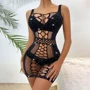 Пеньюар-сетка NDS 9037 Вlack One Size (23761)