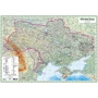 Україна. Загальногеографічна м-б 1:1 500 000 настінна ламінована на планках: Производитель Картографія