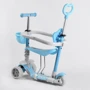 Самокат Best Scooter голубой (B-3047): Максимальная допустимая нагрузка, кг 60
