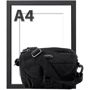 Мужская сумка через плечо Onepolar черная (W3172-black): Тип ручки Со съемным ремнем, Плечевой ремень, Без ручки