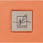 Чемодан Semi Line 24" (M) Orange/Black оранжевый/черный (T5675-3): Застежка Молния