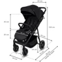 Прогулянкова коляска Kidwell ENZO Black (Hnrt_4910) фото 12