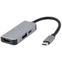 Адаптер Cablexpert Adapter USB-C to USB+USB-C+HDMI (A-CM-COMBO3-02)
