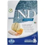 Беззерновий сухий корм Farmina N&D Ocean Grain Kitten Cod Shrimp Pumpkin & Melon для кошенят і вагітних кішок Тріска, креветка, гарбуз і мускусна диня 300 г (175583)
