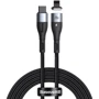 Кабель Baseus Cable USB-C to Lightning Zinc Magnetic Safe Fast Charging PD 20W 2m Black (CATLXC-A01)