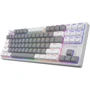 Клавиатура HATOR Rockfall 2 Mecha Signature Edition White/Grey/White (HTK-521-WGW): Количество клавиш 87