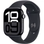 Apple Watch Series 10 GPS 46mm Jet Black Aluminium Case with Black Sport Band - M/L (MWWQ3) Approved Вітринний зразок