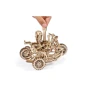 Механічний 3D пазл Ugears Мотоцикл Scramber з коляскою (6336921) фото 18