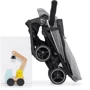 Прогулочная коляска Kinderkraft Mini Dot Grey (KKWMINIGRY0000) фото 7