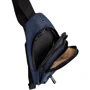 Мужская сумка-слинг Valiria Fashion синяя (3DETAM-1202-6): Фактура Зернистая, Тканая