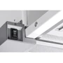 Витяжка GRANADO Telde 603-700 inox black glass: Матеріал корпусу фарбований метал, скло