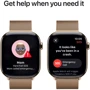 Apple Watch Series 10 42mm GPS + Cellular Gold Titanium Case with Gold Milanese Loop (MX083)