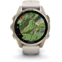 Смарт-часы Garmin Fenix 8 AMOLED 43mm Sapphire Soft Gold with Fog Grey/Dark Sandstone Silicone Band (010-02903-11): Особенности Функция звонка, Динамик (громкая связь), Встроенный микрофон, Тактические, Термометр, Барометр, Компас, Фонарик, Металлический корпус, С сапфировым стеклом, Влагозащищенные, Большой экран, Бесконтактн