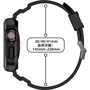 Аксессуар для Watch TPU Strap with Case Black (FLS181107) for Apple Watch 42/44/45/49mm Ultra фото 7