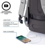 XD Design Bobby Hero Spring Anti-Theft backpack Light Grey (P705.762) for MacBook Pro 13 " фото 11