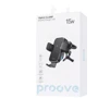 Держатель Proove Car Holder Wireless Charger Triple Сlamp 15W Black фото 7
