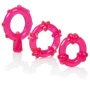 Набор эрекционных колец California Exotic Novelties - Red Magic C-Rings, 3 шт