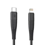 Кабель RavPower Cable USB-C to Lightning 1m Black (RP-CB020): Тип USB-C - Lightning