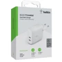 Зарядний пристрій Belkin Wall Charger 2хUSB-З 40W White (WCB006VFWH)