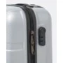 Чемодан Ricco Grande М серебристый (T1ABS550silver-M: Материал Пластик