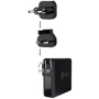 Зарядное устройство Adonit Wireless Charging with Power Bank 6700mAh Travel Cube Black (3124-17-07-A): Кабель в комплекте отсутствует
