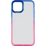 Чехол для iPhone TPU Case TPU+PC Fresh Sip Pink/Blue for iPhone 14 Plus: Цвет синий