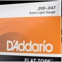 Струна для гітар Струни D'addario EFT15 Flat Tops Phosphor Bronze Extra Light (10-47): Призначення Для акустической гитары