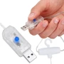 Гірлянда водоспад (штора) Springos 3 x 3 м 300 LED Pilot USB CL4024 Blue фото 3