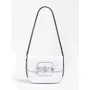 Женская сумка через плечо Guess Hensely Mini Cnvrtbl Xbdy Flap белая (HWVY8113780-WHI)