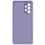 Аксессуар для смартфона Samsung Silicone Cover Violet (EF-PA525TVEGRU) for Samsung A525 Galaxy A52: Цвет фиолетовый