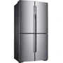 Холодильник Side-by-Side Samsung RF61K90407F/UA: Расположение морозильной камеры Нижнее