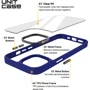 Чехол для iPhone ArmorStandart Unit Case Deep Navy for iPhone 13 Pro (ARM62492): Материалы поликарбонат и полиуретан