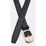 Женский ремень Borsa Leather черный (CV1ZK158-goldblack): Пол Женский