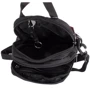 Мужская сумка через плечо Onepolar черная (W3023-black): Материал Полиэстер