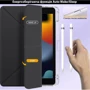 Аксесуар для iPad BeCover Ultra Slim Origami з Pencil Mount Black для iPad 10.2 2019-2020/iPad Air 2019/Pro 10.5 (711098): Особливості режим автопробуждения/сна, отделение для стилуса, Надежная защита от царапин и загрязнений, трансформируется в подставку, Стильный дизайн