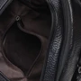 Мужская сумка планшет Borsa Leather черная (K11030-black): Застежка Молния