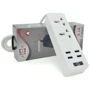 Сетевой фильтр Voltronic Power TВ-Т07 2 розетки 4xUSB White (ТВ-Т07-White): Количество розеток, шт 2