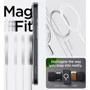 Чехол для iPhone Spigen Ultra Hybrid MagFit White (ACS08205) for iPhone 16 фото 21