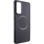 Чехол для телефонов TPU Case Bonbon Metal Style with MagSafe Black for Samsung S926 Galaxy S24 Plus