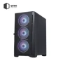 Корпус QUBE MESH 600W Black (MESH_F56U3): Форм-фактор материнской платы microATX/mini-ITX