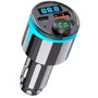 Зарядное устройство Proove Car Charger USB+USB-C FM Launcher Nexus PD+QC3.0 30W Black (FMNX30110001)