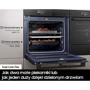 Духовой шкаф электрический Samsung NV7B6685BAK: Количество стекол дверцы 2
