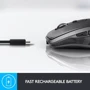 Мышь Logitech MX Anywhere 2S Bluetooth Edition Graphite (910-007232): Тип сенсора оптический