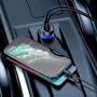 Зарядное устройство Baseus Car Charger USB+USB-C Particular 65W Dark Gray (CCKX-C0G): Сила тока 2.4А и более