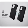 Чехол для iPhone LAUT SHIELD MagSafe Black (L_IP24D_MSH_BK) for iPhone 16 Pro Max фото 6
