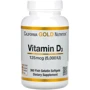 California Gold Nutrition Vitamin D3 125 mcg Вітамін Д3 360 капсул