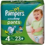 Подгузники-трусики Pampers Active Boy Maxi (9-14 кг) Стандарт 23шт (4015400255307): Пол ребенка Мальчик