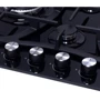 Варочная поверхность газовая Weilor GG W614 BL: Количество конфорок 4
